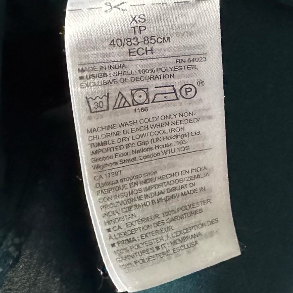 BANANA REPUBLIC RUFFLED DILLON BUTTON UP BLOUSE SIZE XS TEAL - Picture 8 of 8